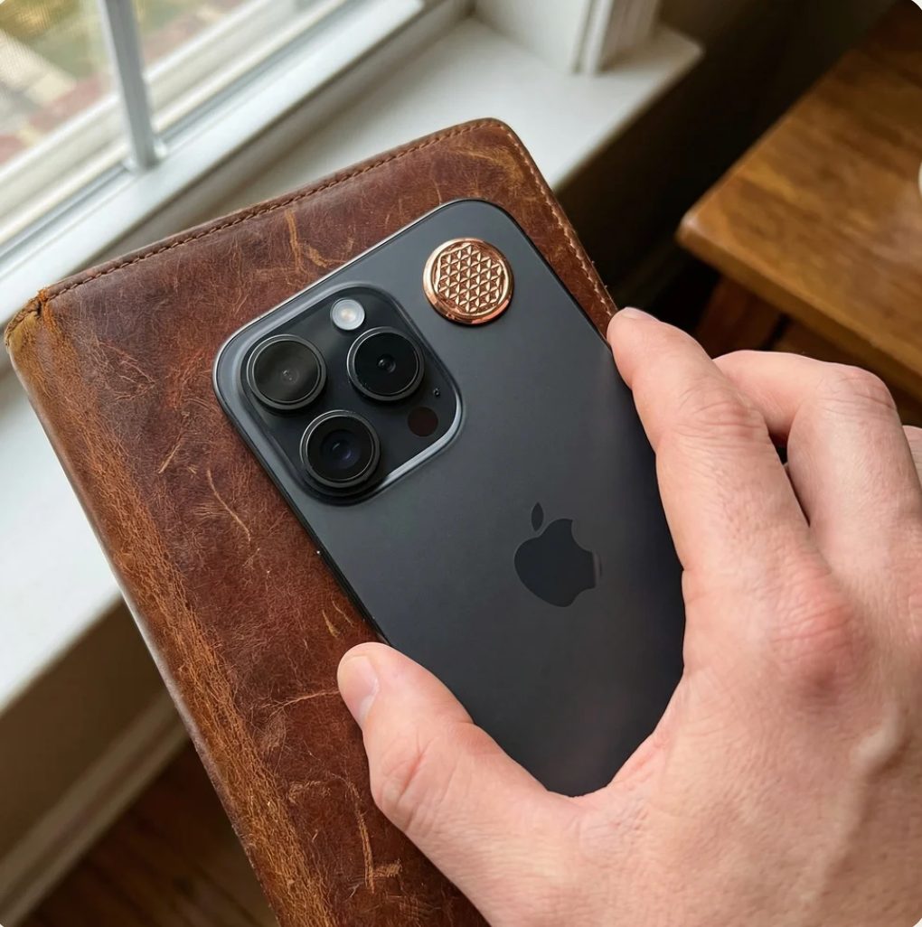 Ripple on phone in hand
