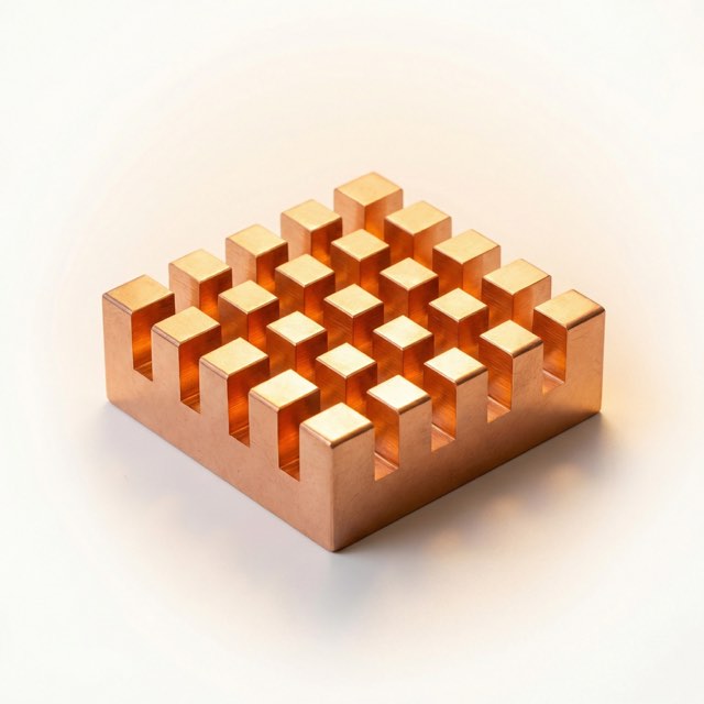 Lattice™ Home EMF Defense — solid oxygen-free copper attenuation block